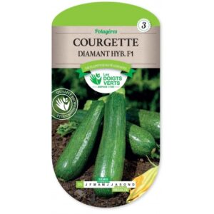 Courgette diamant hybride F1