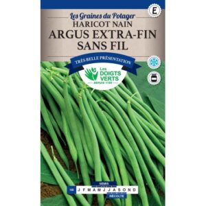 Haricot nain Argus extra-fin sans fil