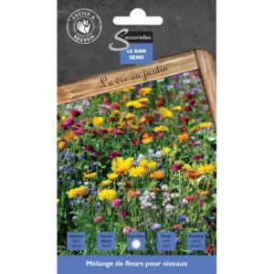 Mélange de fleurs Oiseaux