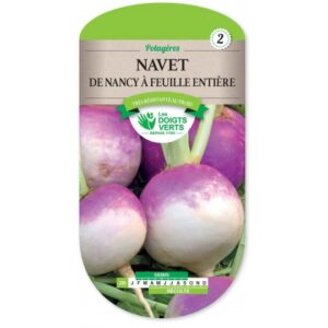 Navet de Nancy à feuille entière