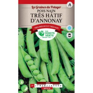 Pois nain très hâtif d'Annonay