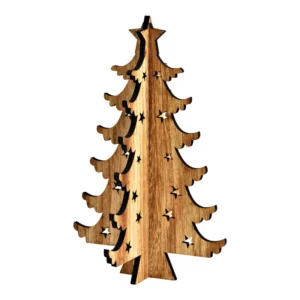 Sapin à piquer en bois de peuplier naturel