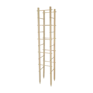 Support pour plantes tour en bois